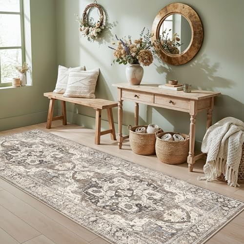 YOUFORTONG Washable Runner Rug Soft Thin Kitchen