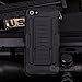 Cocomii Robot Belt Clip Holster iPhone SE/5S/5C/5 Case, Slim Thin Matte Kickstand Swivel Belt Clip Holster Reinforced Drop Protection Bumper Cover Compatible with Apple iPhone SE/5S/5C/5 (Black)