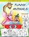 Funny Animals: Grayscale Coloring book