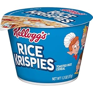 Image of Kellogg's Rice Krispies Breakfast Cereal Cup, Original, 1.3 oz
