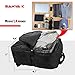 SANYA K Laptop Backpack for Men, Women & Teens – Backcountry Knapsack Bag for Travel Domestic & Abroad, black