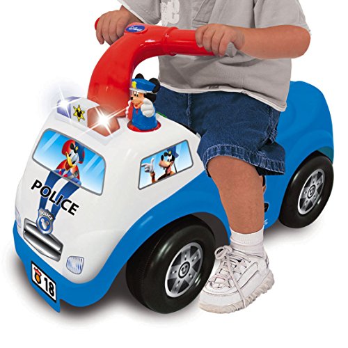 Kiddieland Disney Mickey Mouse Police Drive Along Ride-On Push Car | 052407 - Thumbnail 2