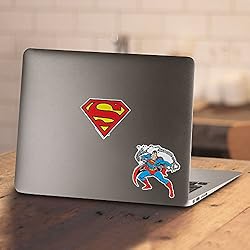 Superman Classic Logo T Shirt & Stickers