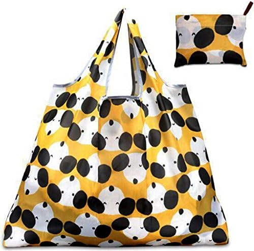 Amazon 折り畳み エコバック トートバッグ ショッピングバッグ ふくろう柄 大 トートバッグ