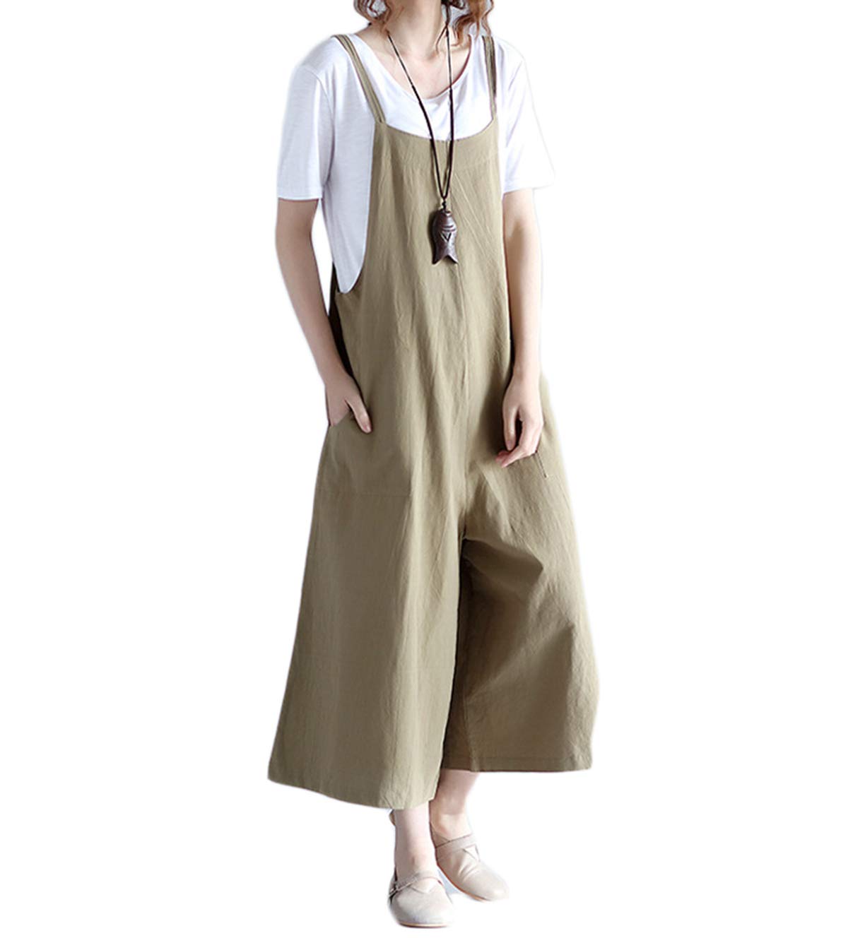baggy cotton jumpsuit