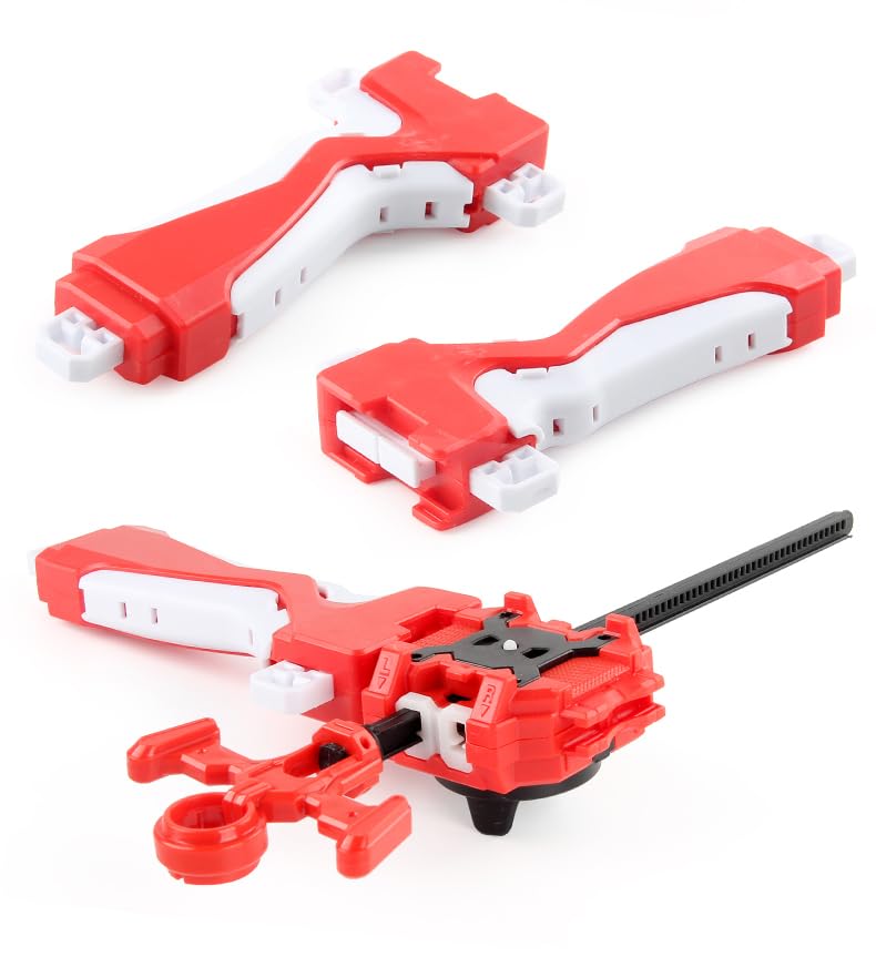 Battling Top Set, Burst Gyro Toys 12 Spinning Tops 3 Launchers Combat Battling Game with Portable Storage Box Gift for Kids Children Boys 648