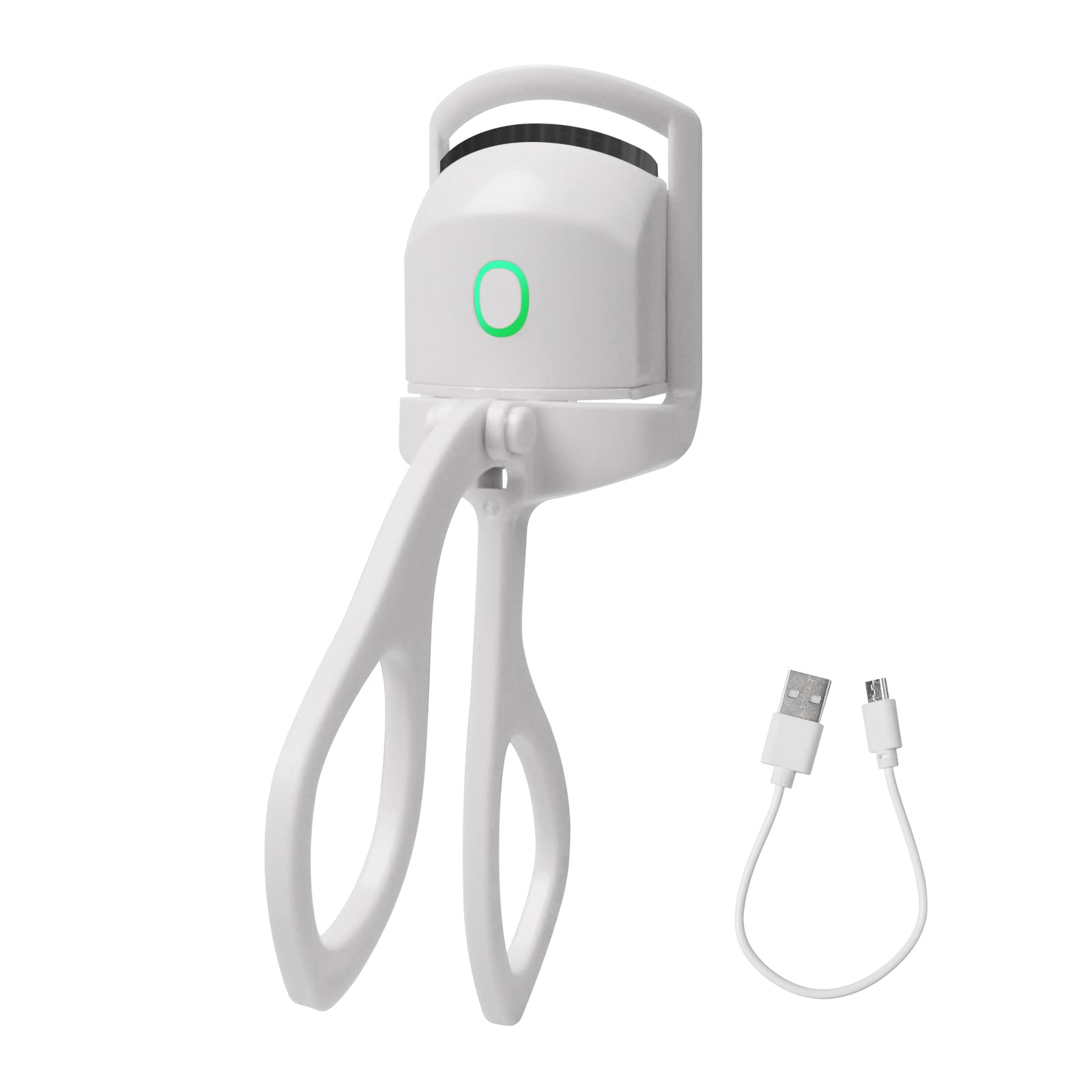 Heated Eyelash Curler (White)