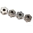 Traxxas 8568 Steel Wheel Hex Hubs, Gray