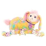 Just Play Bunny Surprise Stuffed Figure - Breezy with her Bunnies