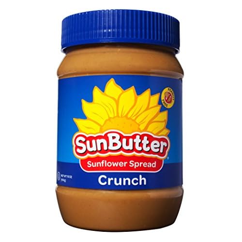 SunButter Natural Crunch Sunflower Seed Spread, 16-Ounce Plastic Jars (Pack of 6) image