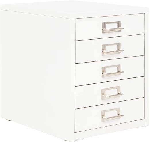 Amazon Com Vidaxl Filing Cabinet With 5 Drawers Office Cabinet
