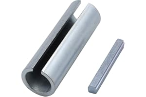 TAKPART Gas Engine Pulley Crankshaft Sleeve Adapter Predator 3/4" to 1" Inch w/Step Key