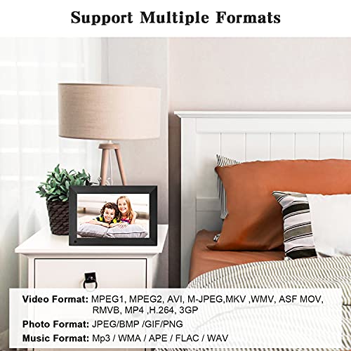 MRQ 14 Inch Full HD Digital Photo Frame Native 1080P High Resolution