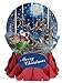 3D Pop Up Moonlight Sleigh Medium Snowglobe Christmas Card