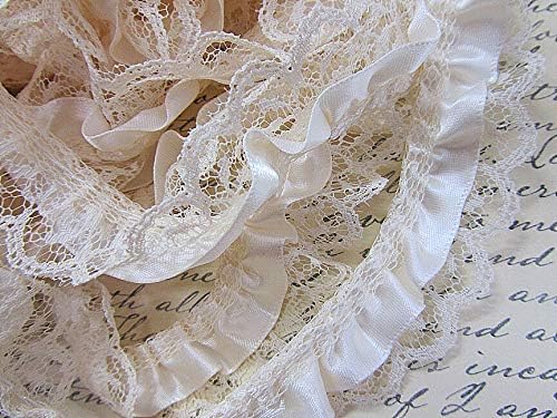 Lace and ribbon adorned bridal gown priced at $22.71.