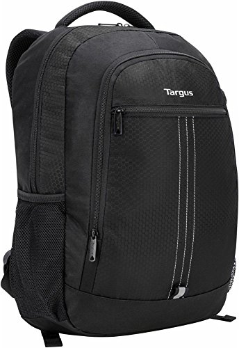 Targus Sport Backpack with Padded Laptop Compartment, 17.8 x 12.3 x 5.2 Inches, Black (TSB89104US)