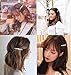 LOVINSHOW 5pcs Pearl Hair Clips Hairpins for Women Lady Girls Faux Pearl Hair Barrettes Bobby Pins Decorative Wedding Bridal Hair Accessories