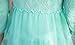 Shawhuaa Womens Lace Splice Crochet knit Elegant Cardigan Shirt Light Green