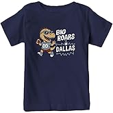 Big Roars in The Field Kid's Dinosaur T-Shirt for Football Fans