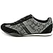 Coach Womens Kelson Signature Sneaker,Black Smoke Black,10 M US