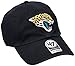 NFL Jacksonville Jaguars Clean Up Adjustable Hat, Black, One Size Fits All Fits All