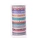 Agutape 24 Rolls Masking Washi Tape Cute Planner Sticker 3mm Slim Tapes for DIY Scrapbooking Album Paper Cards Decorative Crafts
