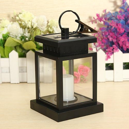 LED Auto Sensor Outdoor Candle Solar Light Hanging Lantern Light.