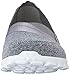 Skechers Active Ex Flex 2-Fascination Women's Slip On 7.5 B(M) US Grey-Microfiber
