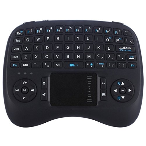 iPazzPort Mini Wireless Keyboard with Backlit and Touchpad for Android TV Box and Raspberry Pi 3 and HTPC KP-810-21TL