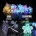 Solar Powered LED String Lights，MINGER 20ft 30 LED Flower Blossom Decorative Light Solar Fairy Lights, Garden Lights for Outdoor, Home, Lawn, Wedding, Patio, Party and Holiday Decorations