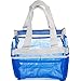YaeloDesign Shower Caddy Portable Bathroom Mesh Tote Organizer with 7 Storage Compartments Blue