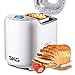 SKG 2LB Automatic Programmable Bread Machine Multifunctional Bread Maker-White