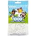 Perler Beads Fuse Beads for Crafts, 1000pcs, White