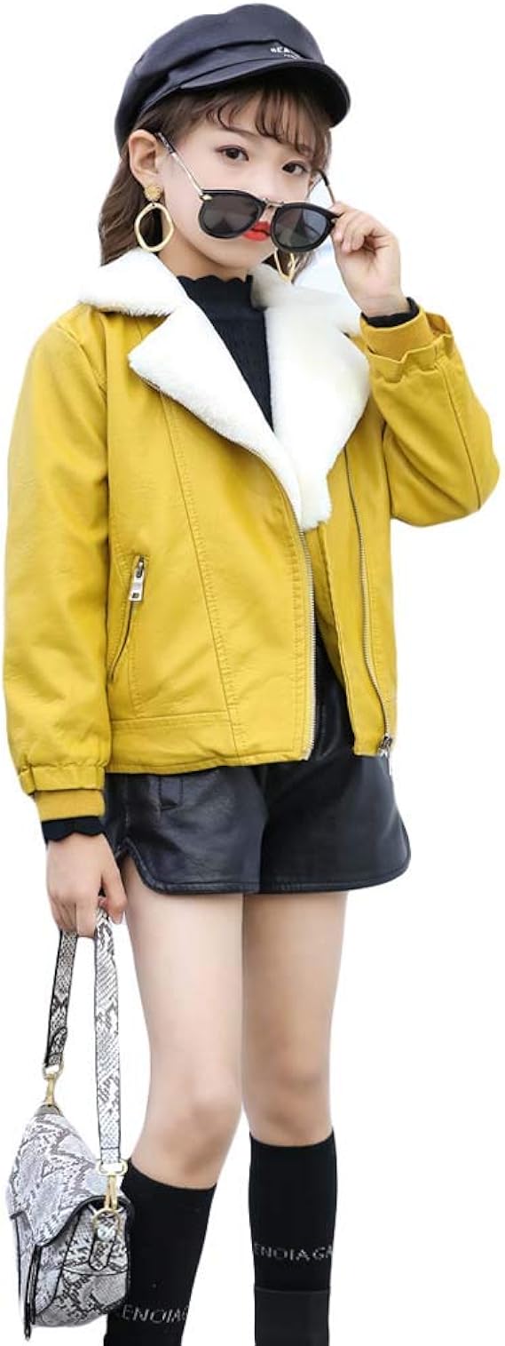 Amazon Co Jp Kanshamingma レザージャケット キッズ 子供服 男の子 女の子 アウター ボーイズ Pu革 ジャケット フェイクレザー ライダースジャケット 子供 Pu革 コート 子供 可愛い カジュアル 春 コート ブルゾン かっこいいynp99 服 ファッション小物