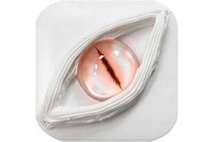 Contact Lens Cases (empty)- Animals Spooky & Stylish Halloween Style Eye Contacts Lens Storage Holder Leakproof Daily Organiz