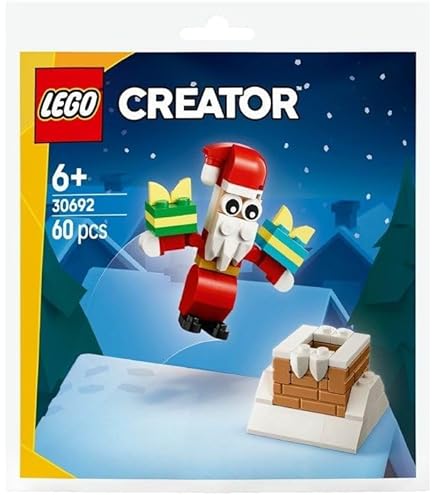 Amazon.com: LEGO Creator 30478 Jolly Santa Christmas Polybagged 74