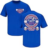 Smack Apparel Chicago Baseball Fans. Bleacher Bums Royal T-Shirt (Sm-5X)