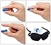 Capuleta Super Soft Adjustable Black 3D Sleep Eye Mask & Free Ear Plugs