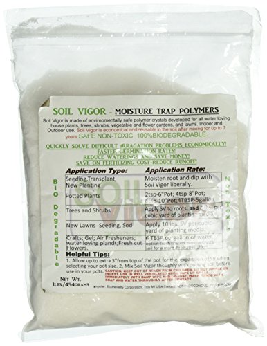 1lb Super Water Absorbing Crystals Polymers, Soil Vigor (Tm)- Granules 1lb Super Water Absorbing Crystals Polymers, Soil Vigor (Tm)- Granules