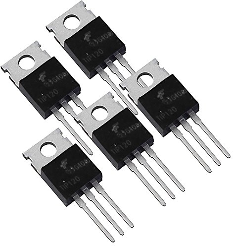 FAIRCHILD SEMICONDUCTOR TIP120 DARLINGTON TRANSISTOR, NPN, 60V, TO-220 (5 pieces) - Thumbnail 4