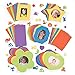 Bulk DIY Foam Picture Frames (30 Frames in Variety of Shapes and 450 Decorating Stickers) Crafts for Kids and Fun Home Activities