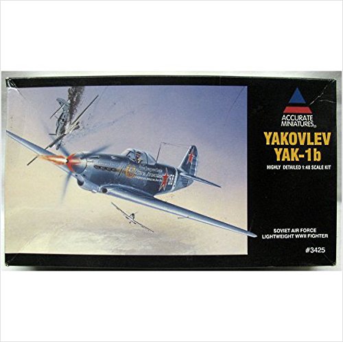 1/48 Yakovlev YAK-1B Russian Airforce Fighter ACCURATEMINIATURES-3425 784776034253