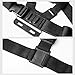 Luxebell Chest Mount Harness Strap for Gopro Hero 10 9 8 7 6 5 4 3 3+ Max Session Black Silver Fusion and Sjcam with J-Hook - Fully Adjustable Strap Size