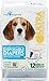 Paw Inspired Disposable Dog Diapers | Female Dog Diapers Ultra Protection | Diapers for Dogs in Heat, Excitable Urination, or Incontinence (12 Count, Medium)