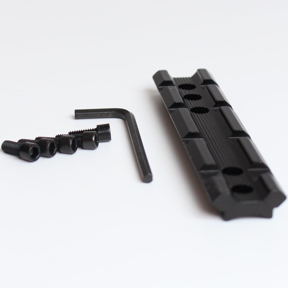 Noga 20mm Picatinny Curved Underside Lead Rail Weaver Mount Base Adapter 100mm Long Hunting Accessories