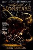 The Sea Of Monsters (Turtleback School & Library Binding Edition) (Percy Jackson & the Olympians) by Rick Riordan, Tamas Gaspar