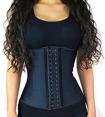 Luxy Fit Premium Sport Waist Trainer for Weight Loss - Faja Deportiva (3XL, Black)