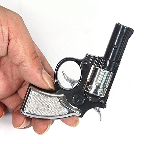 BleuMoo Electric Shock Gag Gun Toy Light Halloween Gift Prank Trick