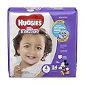 HUGGIES Little Movers Diapers, Size 4,  24 Count