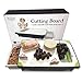 Cutting Boards for Kitchen Plastic Cutting Board with Tray and Strainer – Cutting Boards Dishwasher Safe